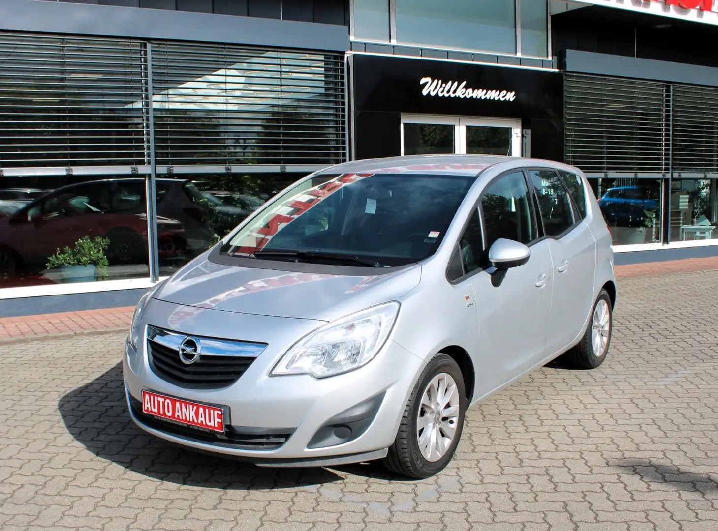 Opel Meriva B Active 1.4l Klima Tempomat Scheckheft Silber - 2
