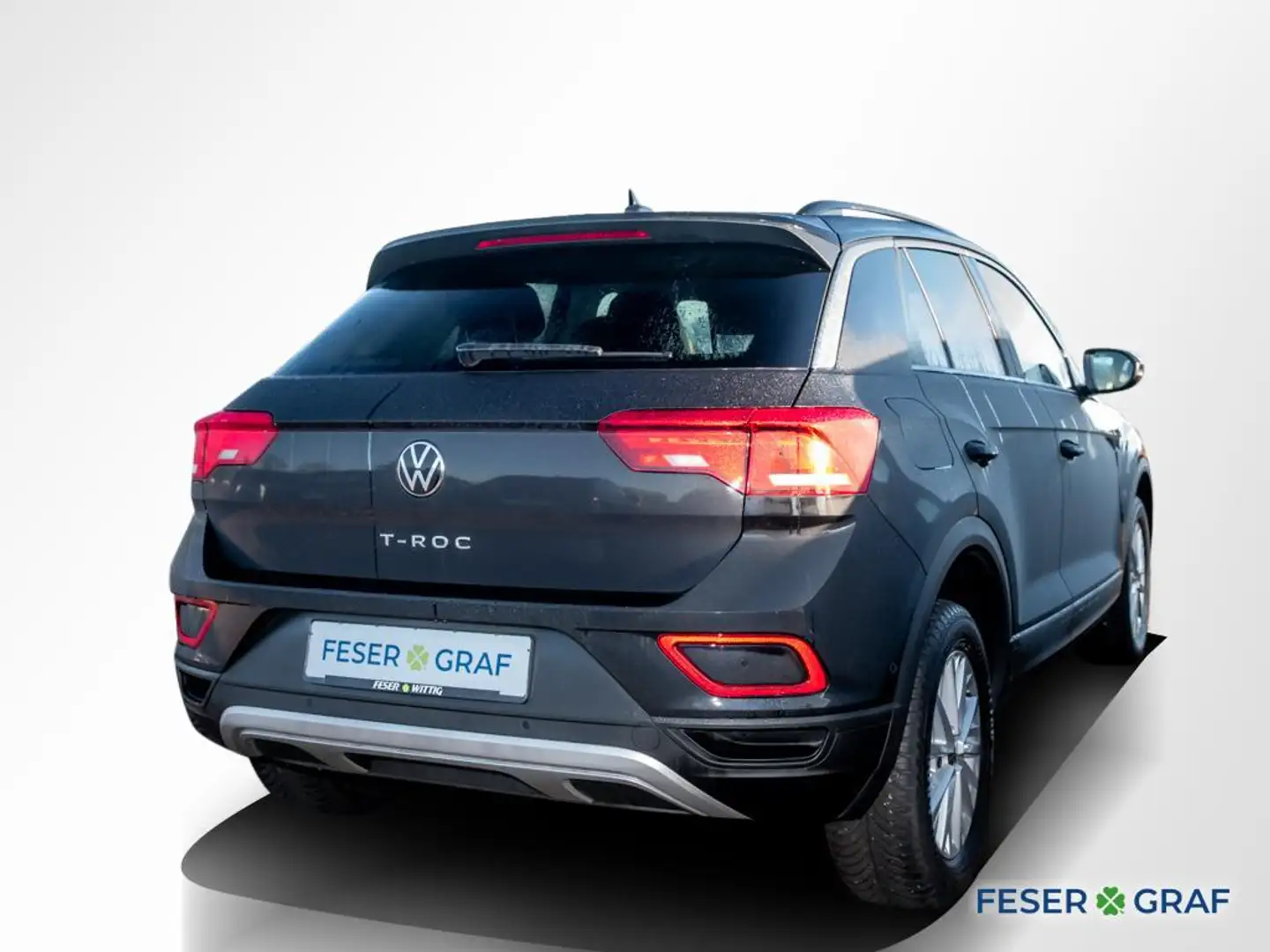 Volkswagen T-Roc 1.0 TSI Life LED-Plus/Navi/Parkassist/AppConnect Schwarz - 2