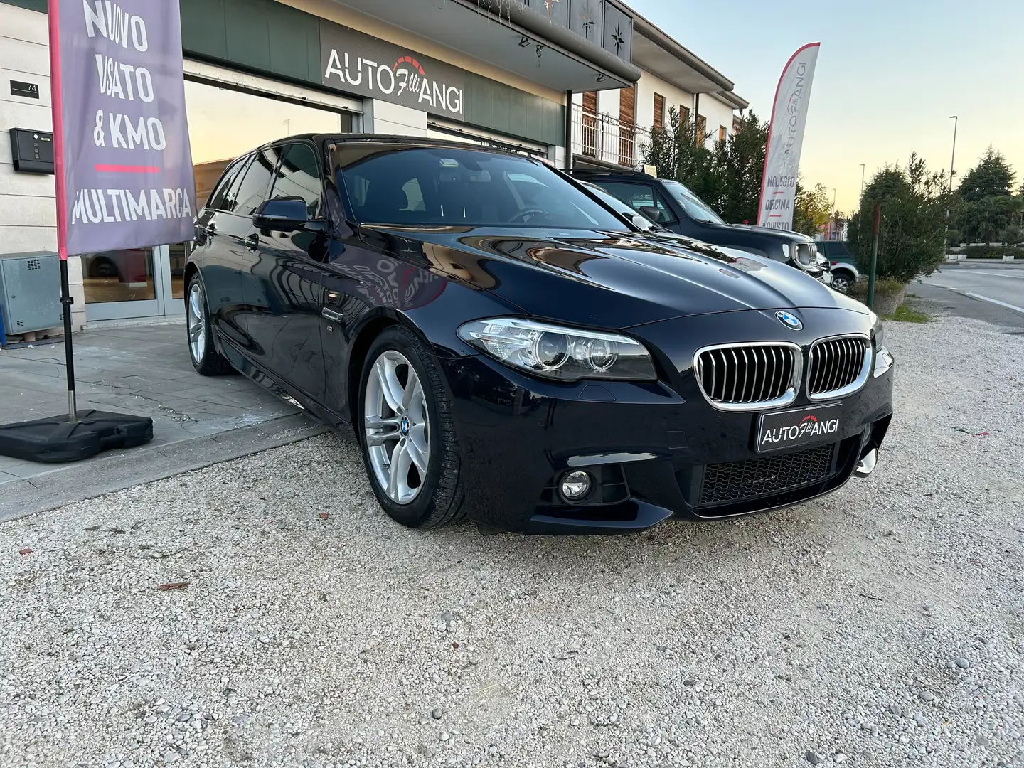 BMW 520 Touring Msport 190cv Bleu - 2