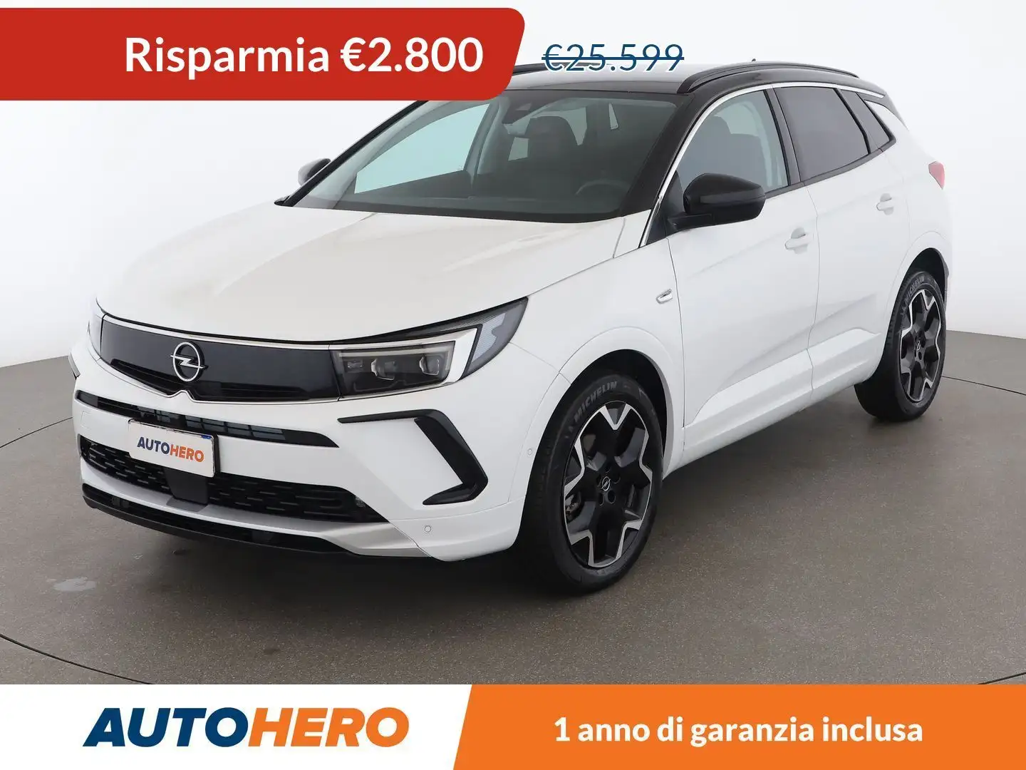 Opel Grandland X 1.5 CDTI Ultimate Bianco - 1