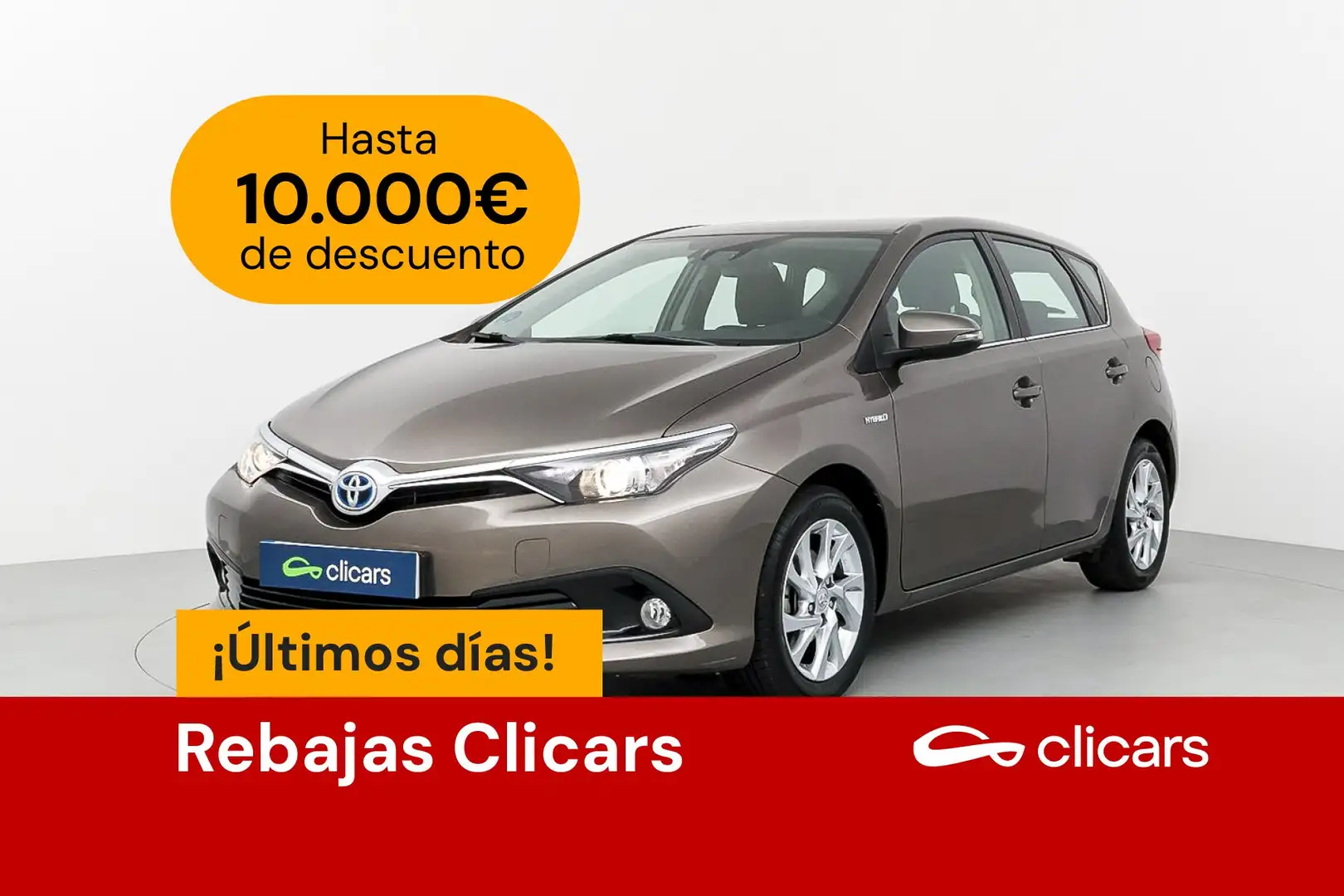 Toyota Auris hybrid 140H Active Gris - 1