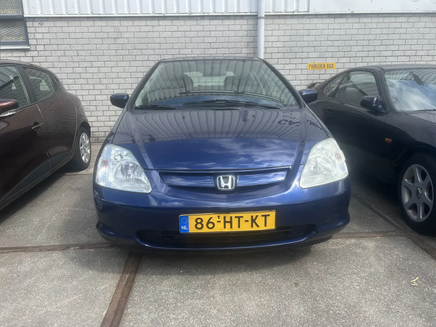 Honda Civic 1.4i LS.  NW.  groteBeurt NW. Airco service Bleu - 2