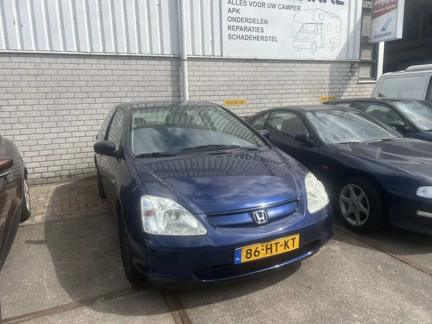 Honda Civic 1.4i LS.  NW.  groteBeurt NW. Airco service Bleu - 1