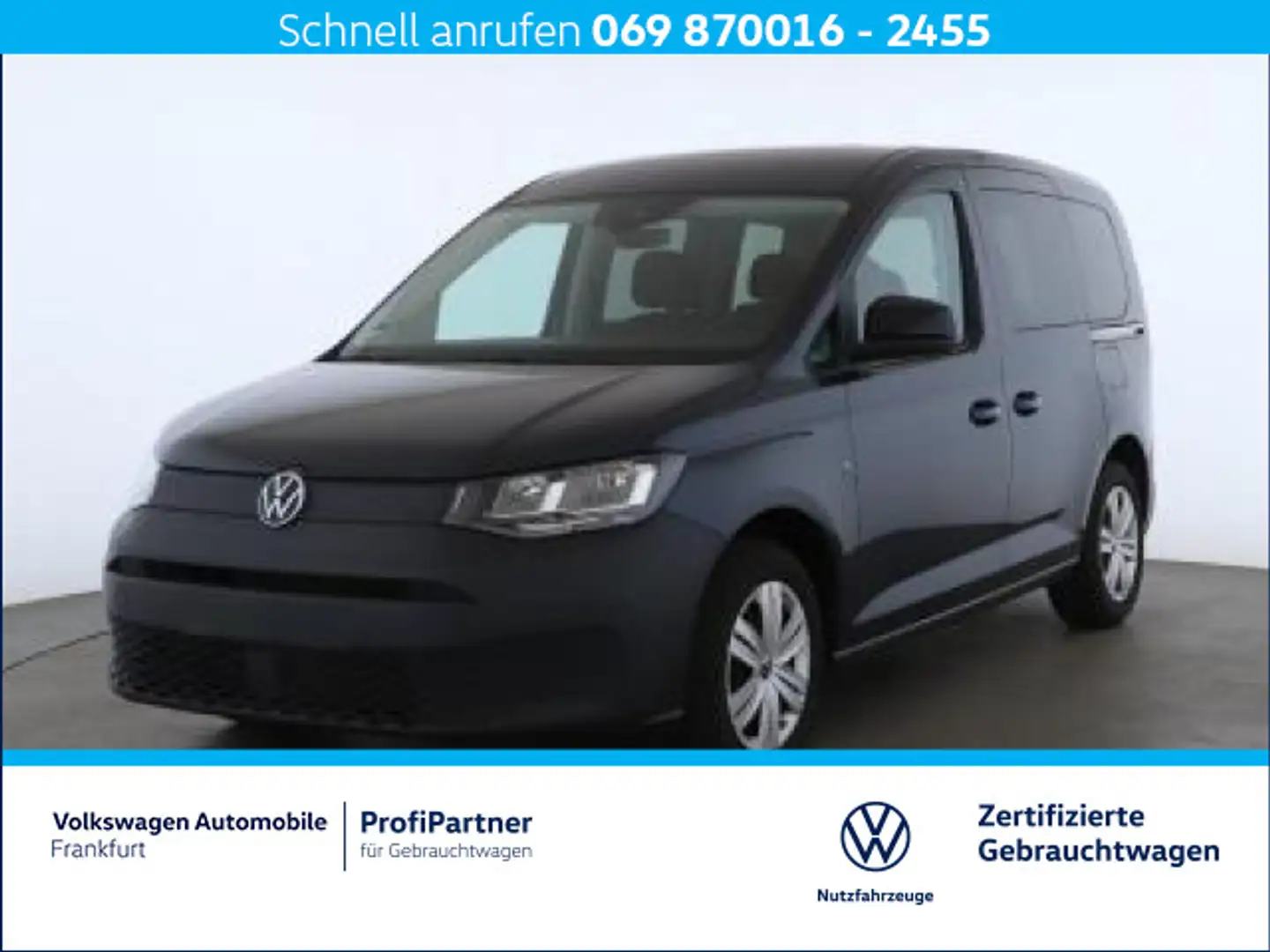 Volkswagen Caddy 2.0 TDI Basis Navi FrontAssist DAB+ Blau - 1