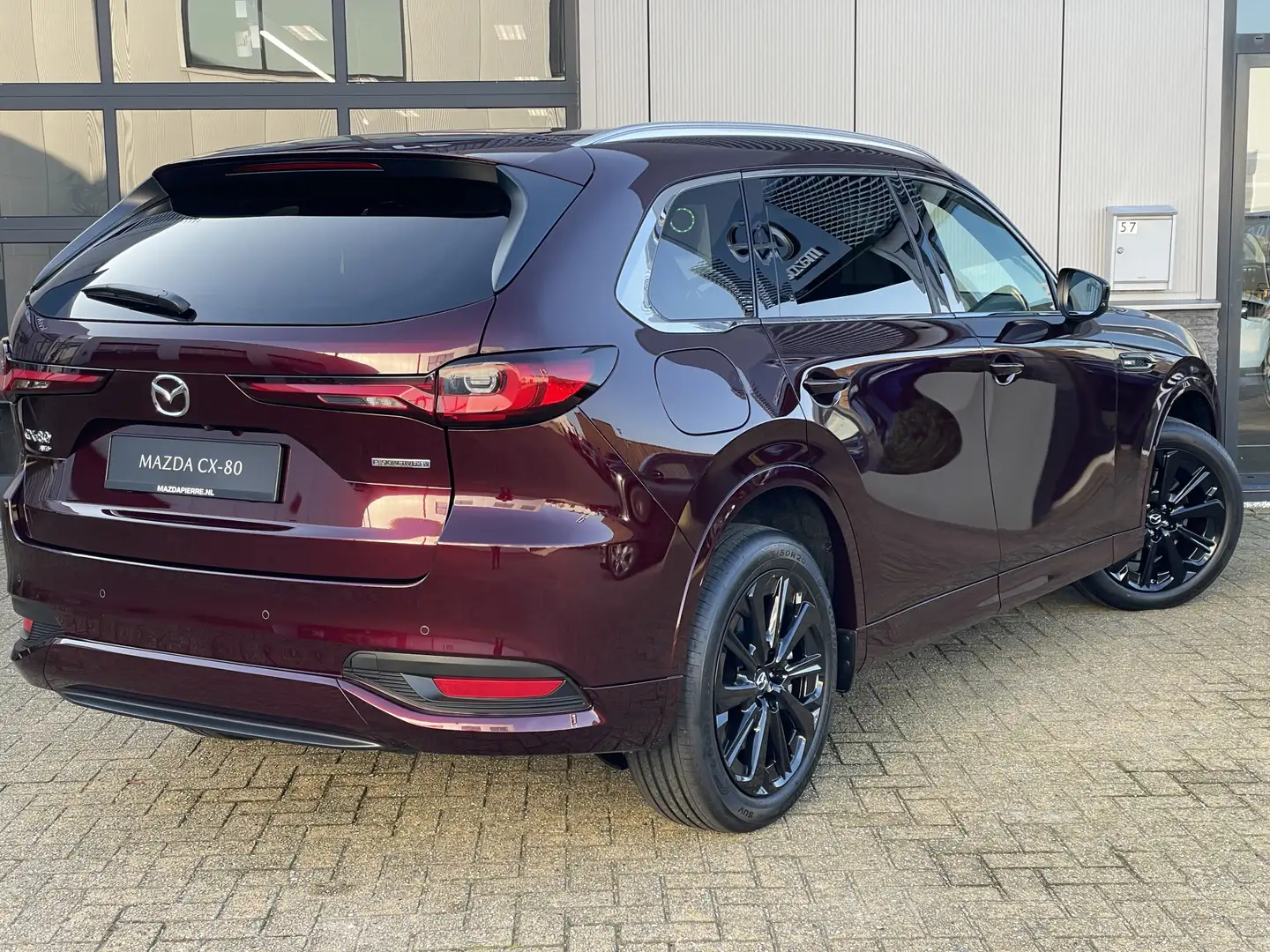 Mazda CX-80 2.5 e-SkyActiv PHEV Homura Plus 7 pers *UPGRADE AC Rood - 2