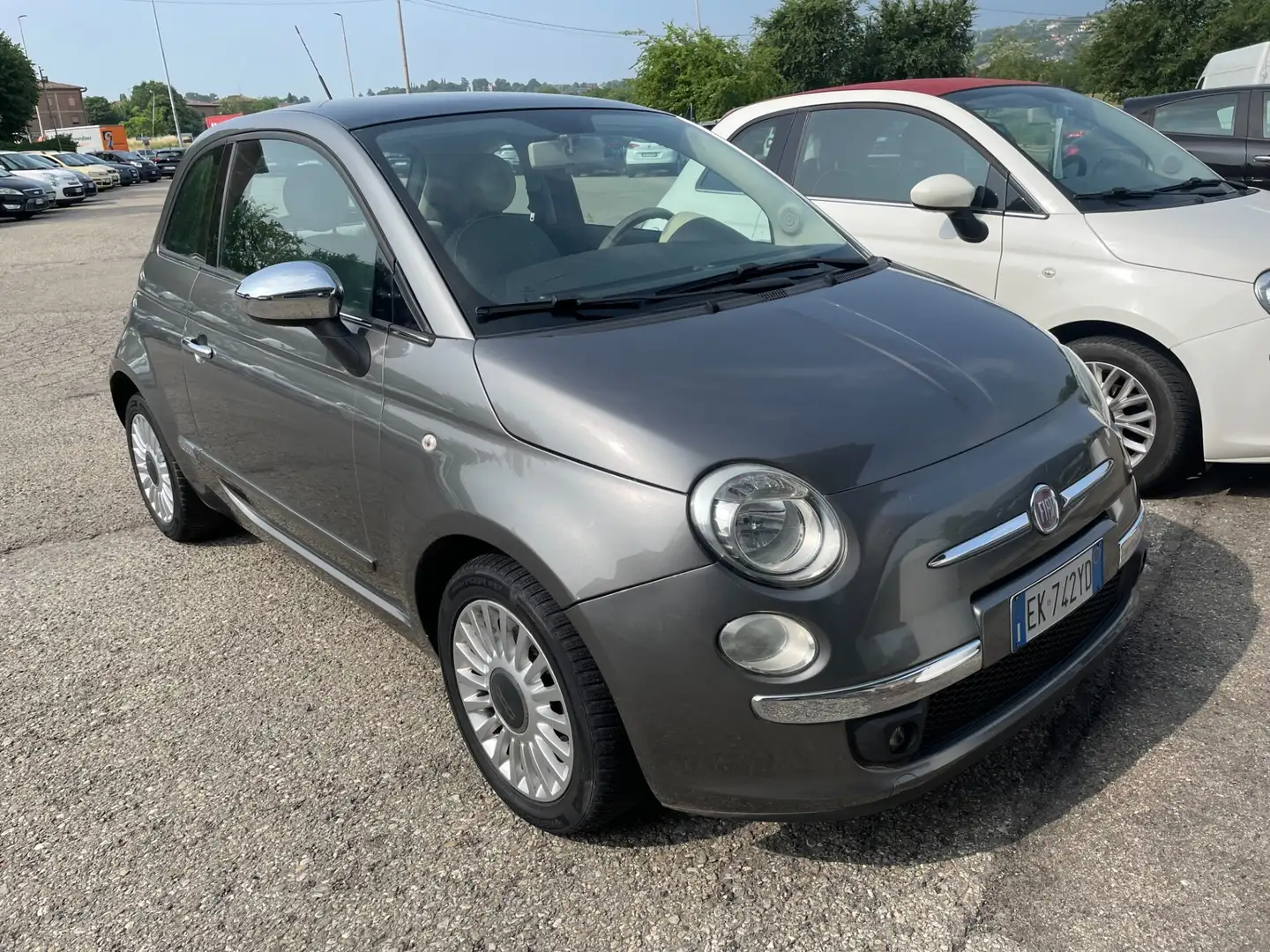 Fiat 500 1.3 Multijet 16V 95 CV Lounge Gris - 2