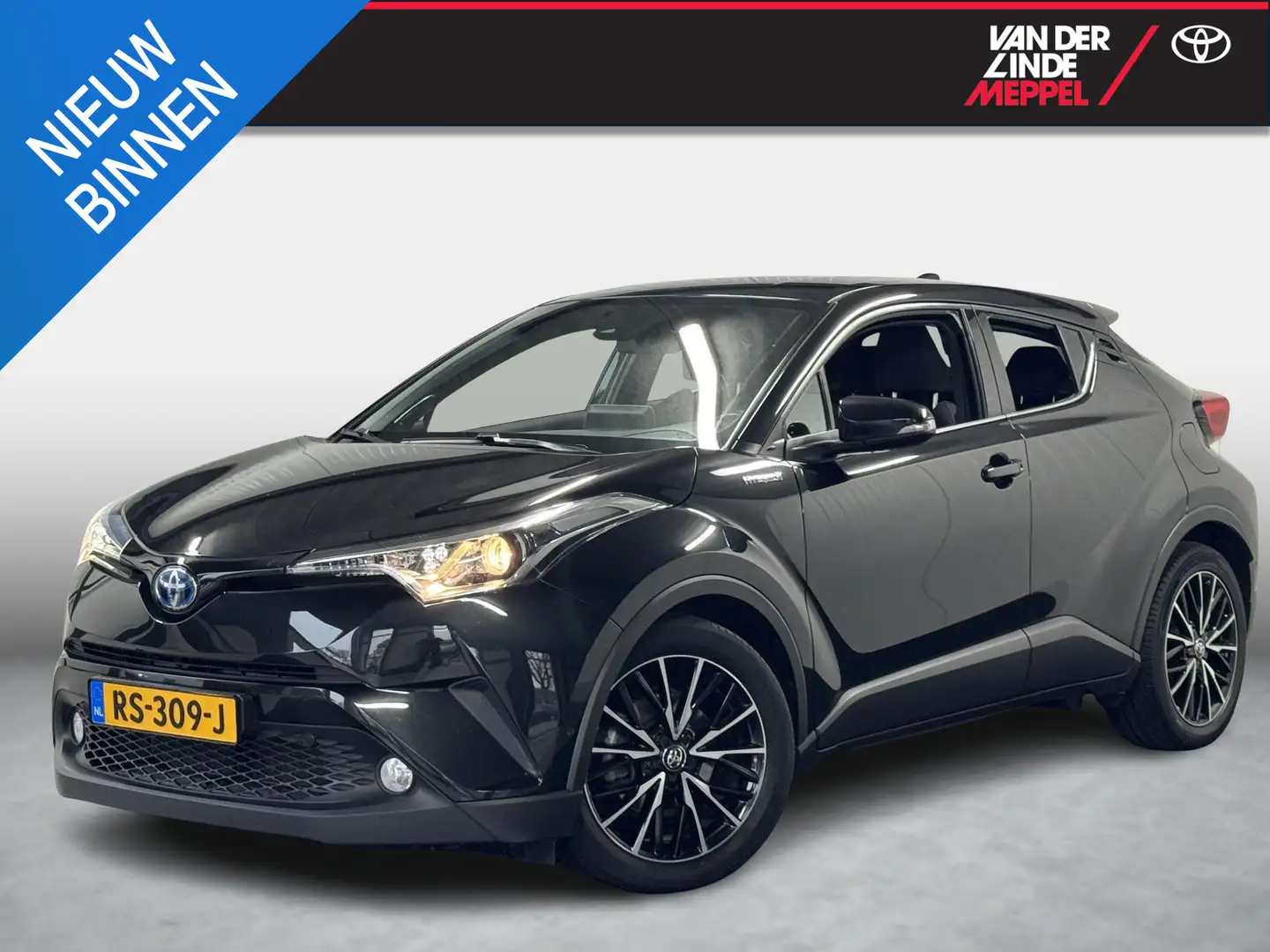 Toyota C-HR 1.8 Hybrid Style JBL PDC Navi 1ste Eigenaar Noir - 1