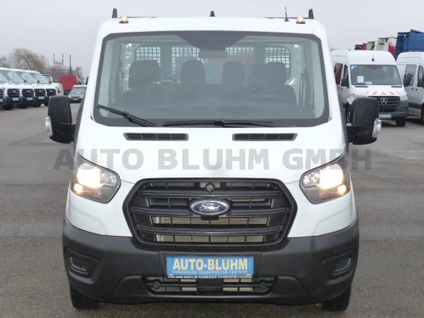 Ford Transit 310-EB Doka L2 + AHK 2.5T Klima 7-Sitze Weiß - 2