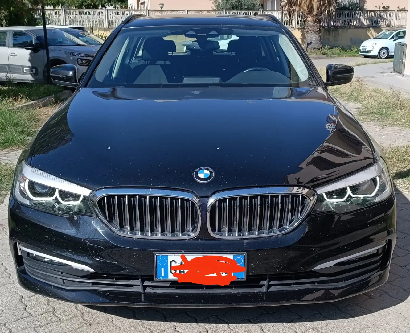 BMW 520 520d Touring mhev 48V xdrive Business auto Nero - 1