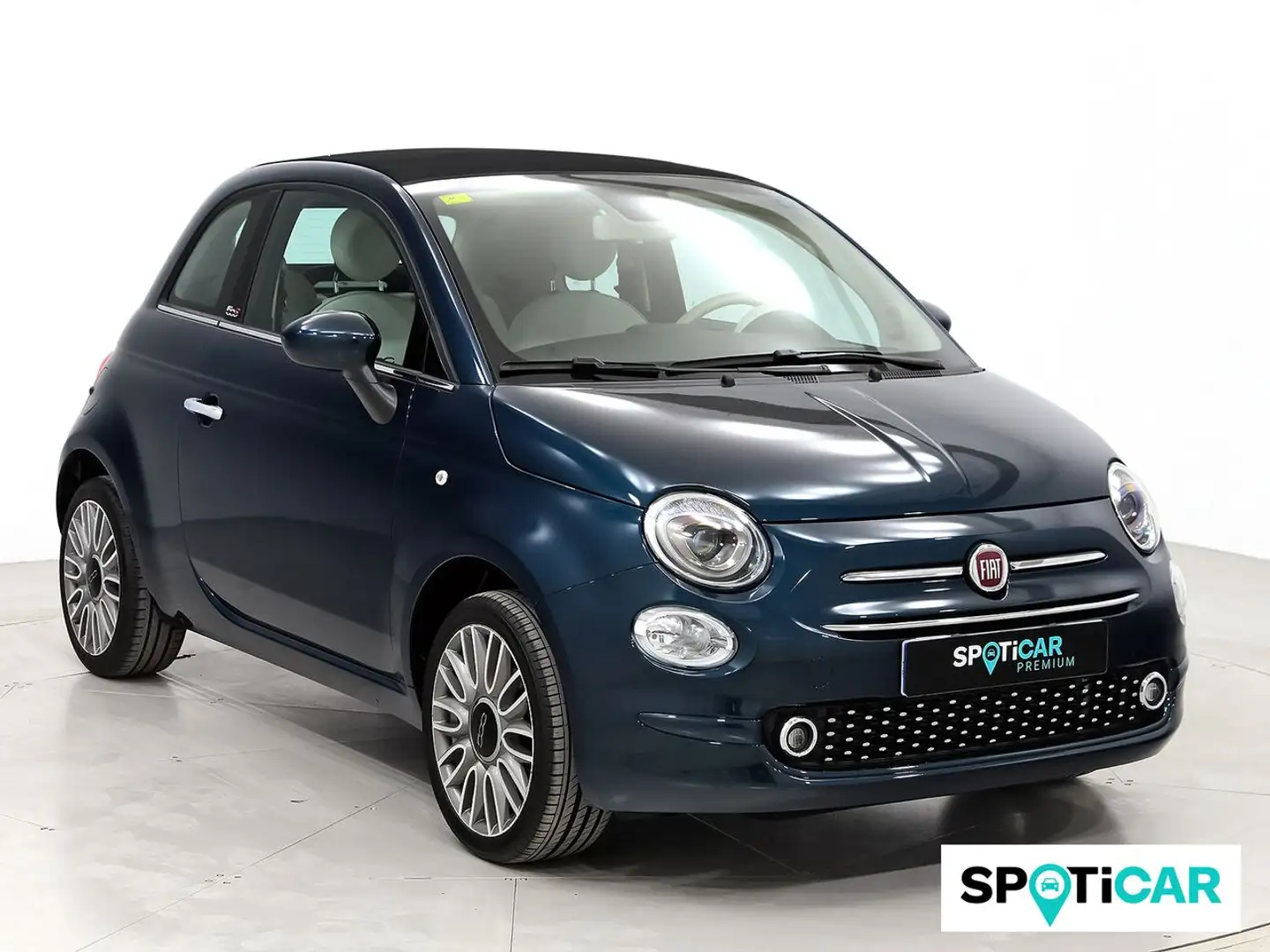 Fiat 500C 1.2 Lounge Azul - 1
