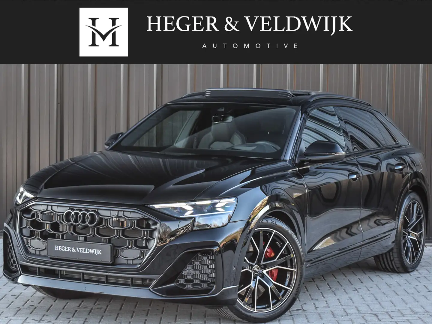Audi Q8 55TFSI e QUATTRO PRO LINE S COMPETITION | S-SEATS Zwart - 1