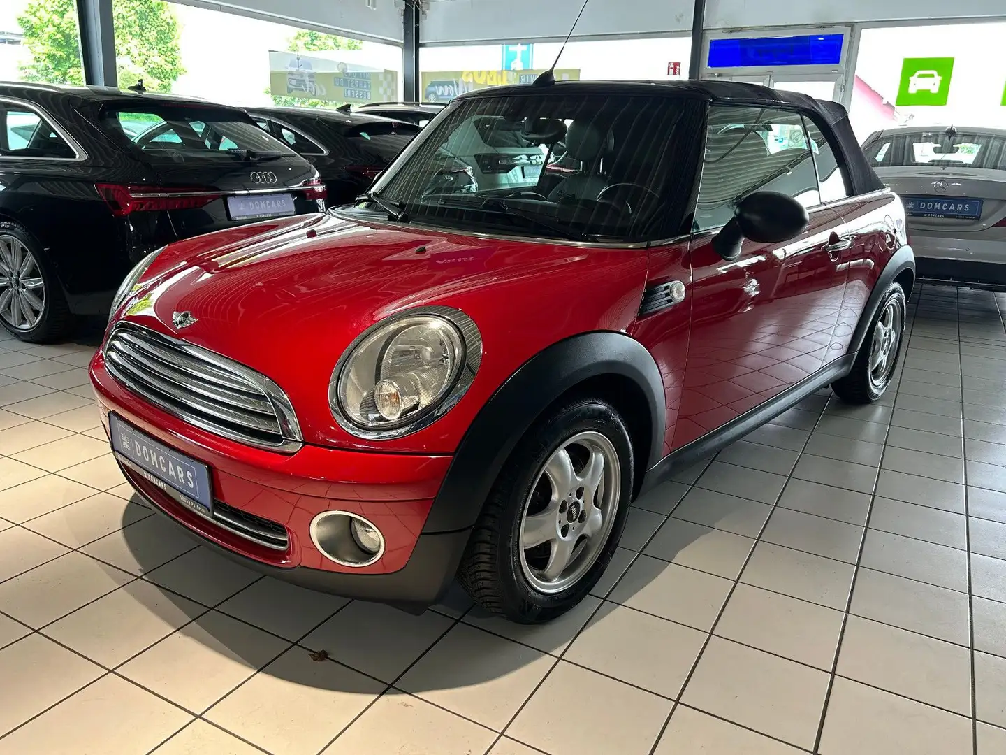 MINI One Cabrio/ALWAYS OPEN TIMER/LEDER/NAVI/ALU/ Rot - 2