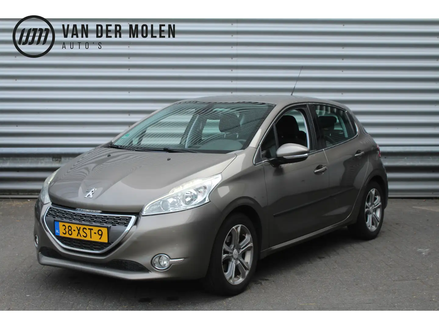 Peugeot 208 1.2 VTi 82pk Allure NL-Auto NAP Clima Cruise Navi Grijs - 1