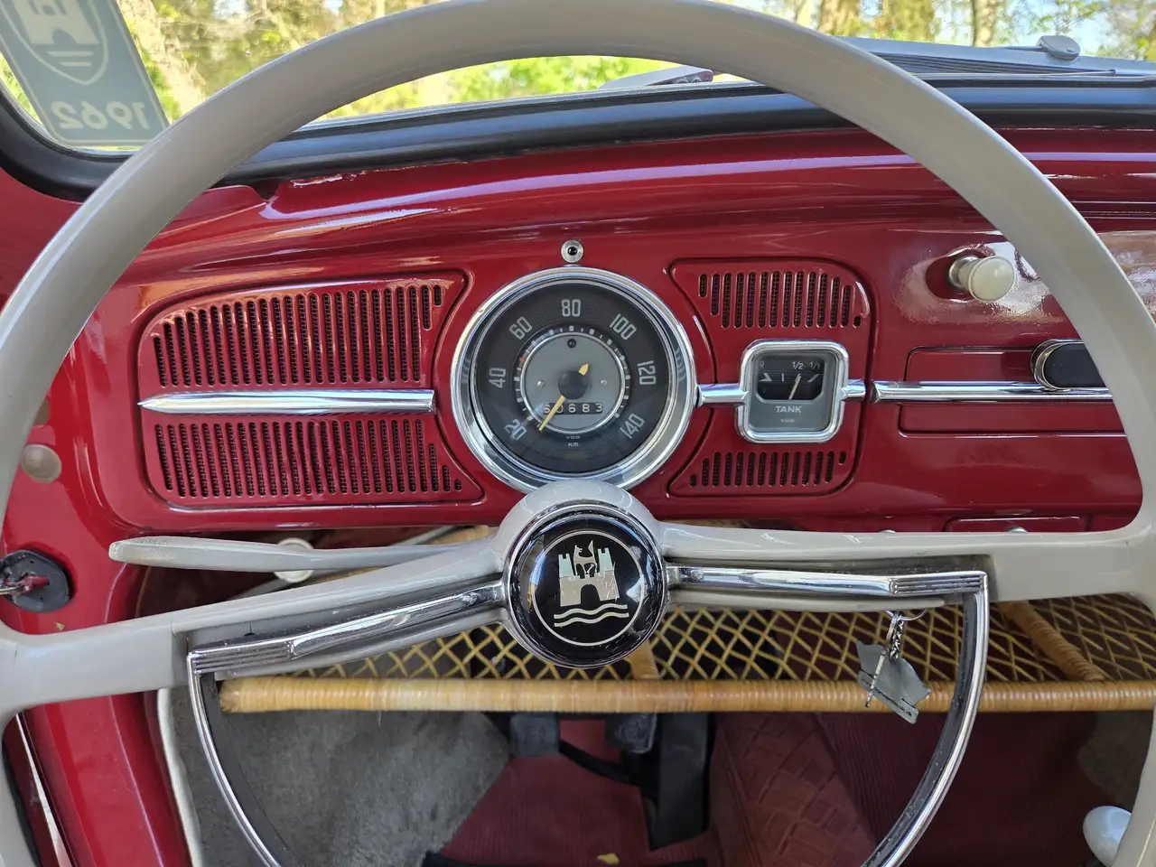 Volkswagen maggiolino 1962 - 6 volts, foto 6
