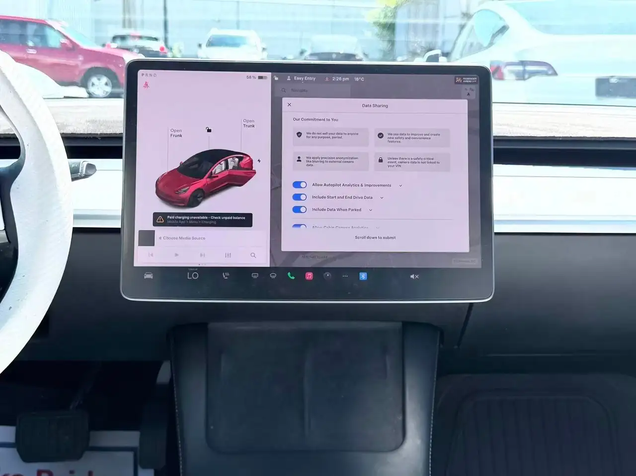 Tesla Model 3 fotografie Tesla Model 3