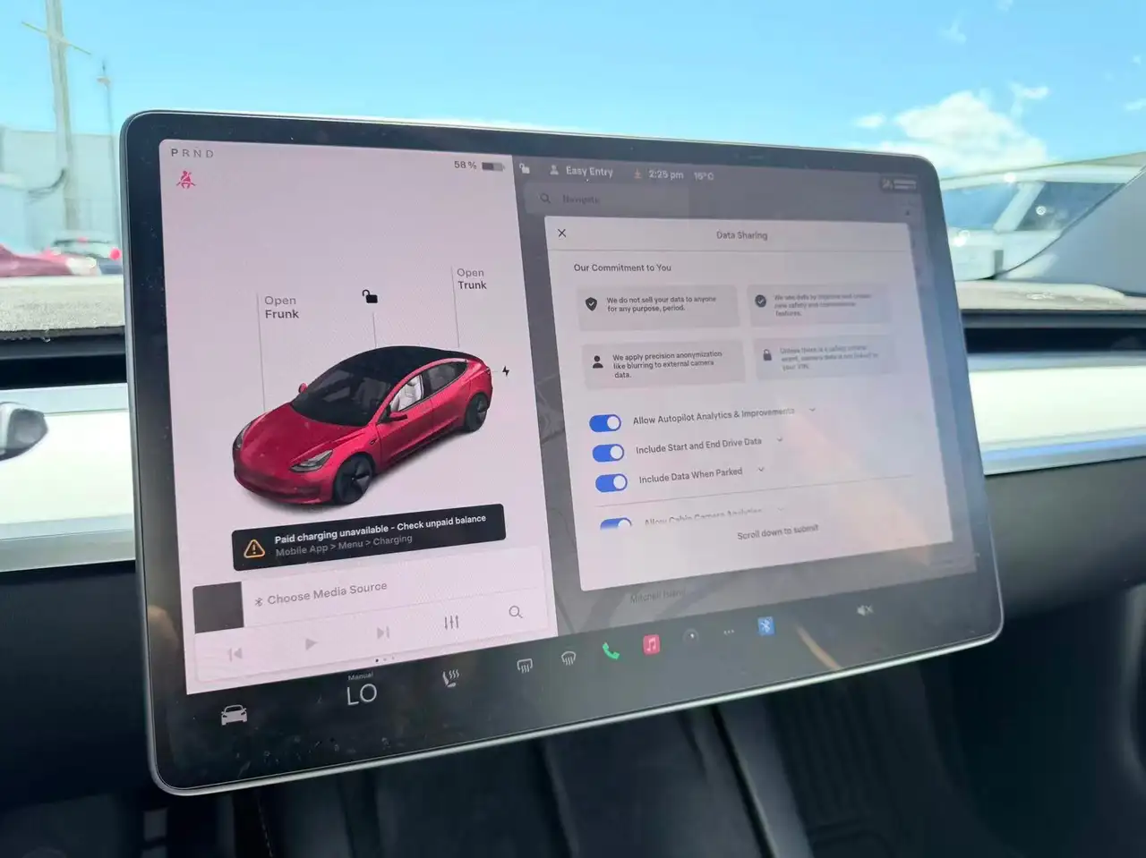 Tesla Model 3 fotografie Tesla Model 3