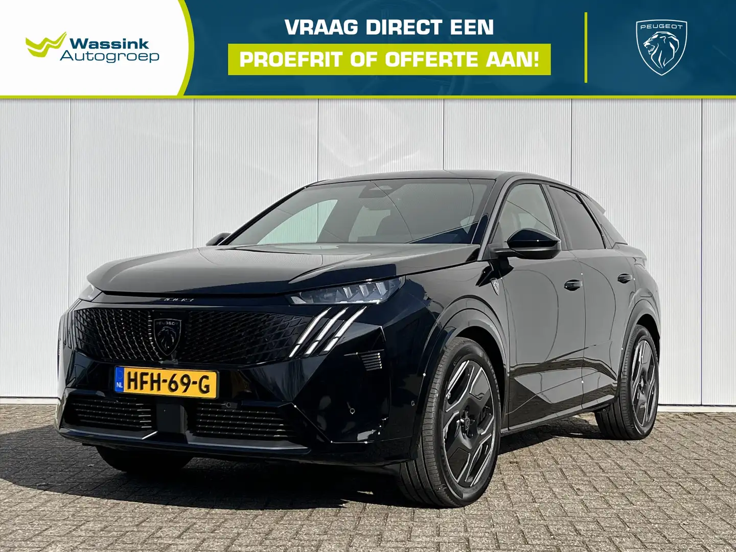 Peugeot 3008 EV 73 kWh 210pk GT Avantage | Stuur- & Stoelverwar Zwart - 1