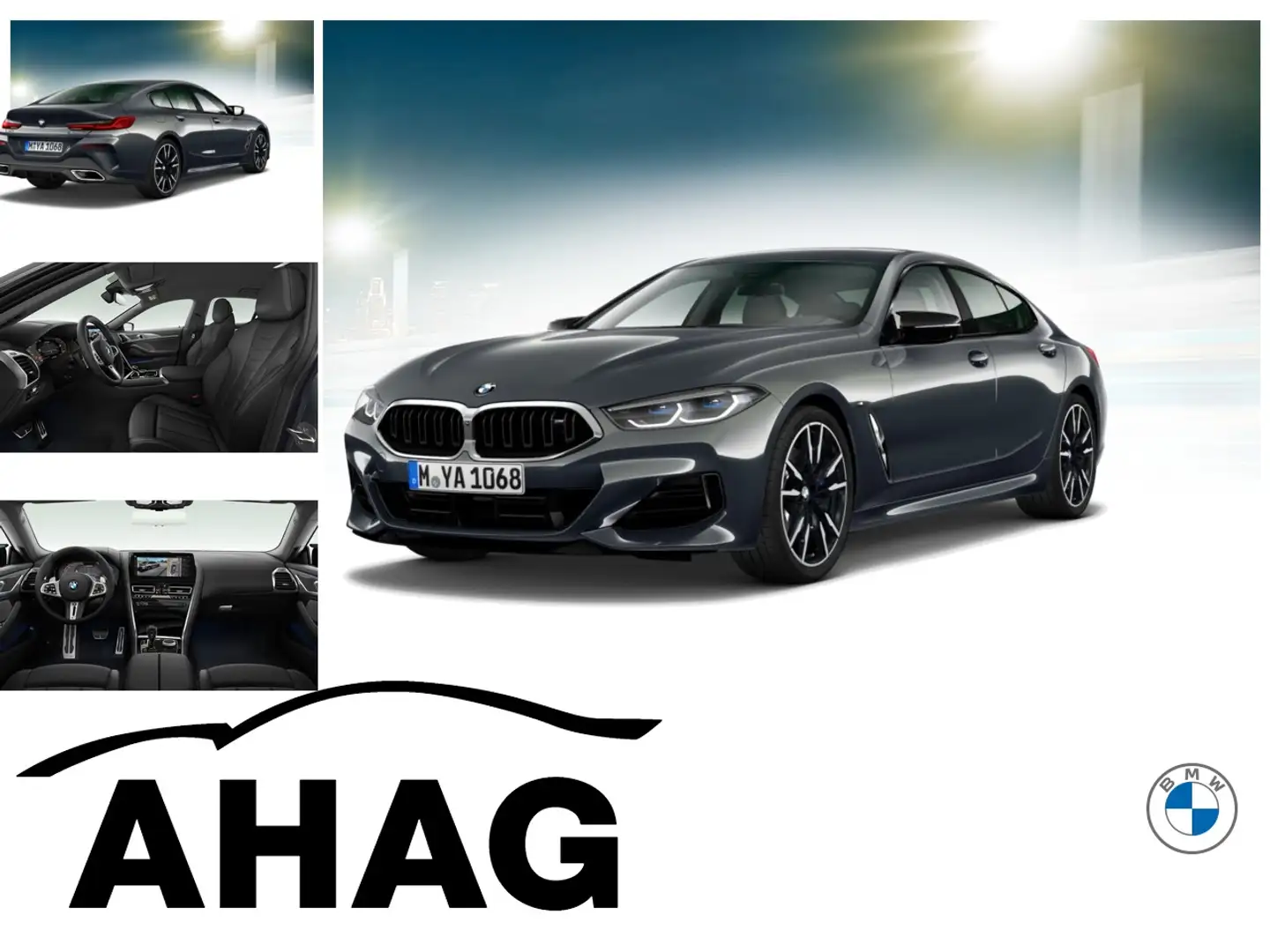 BMW M850 i xDrive Gran Coupe Steptronic Innovationsp. Grau - 1