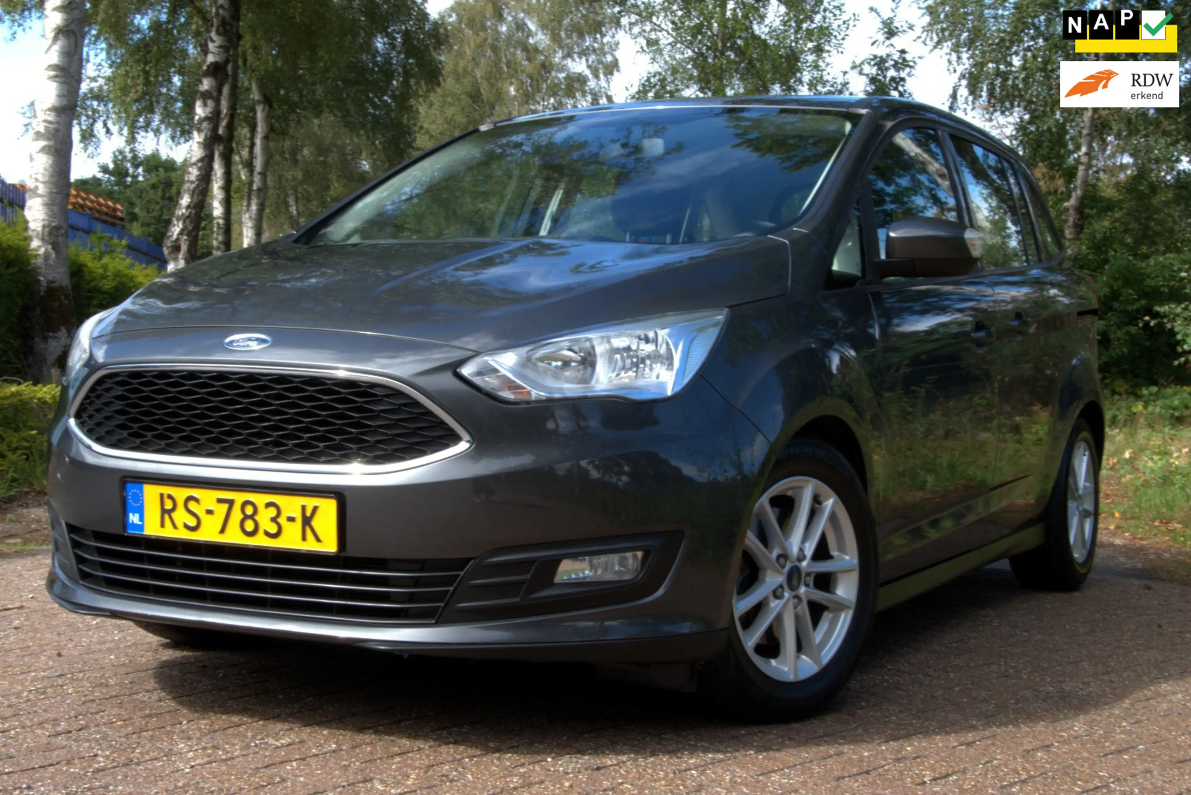 Ford Grand C-Max 1.0 Trend, NAP, Navi, Airco, Trekhaak, Cruise, Pdc
