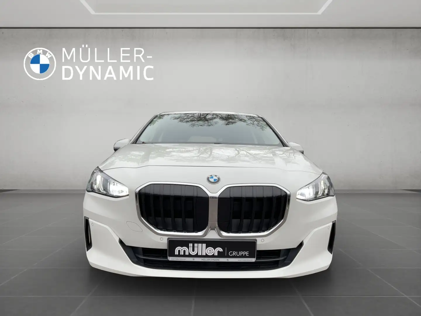 BMW 218 d ACTIVE TOURER AHK SHZ DAB Blanc - 2