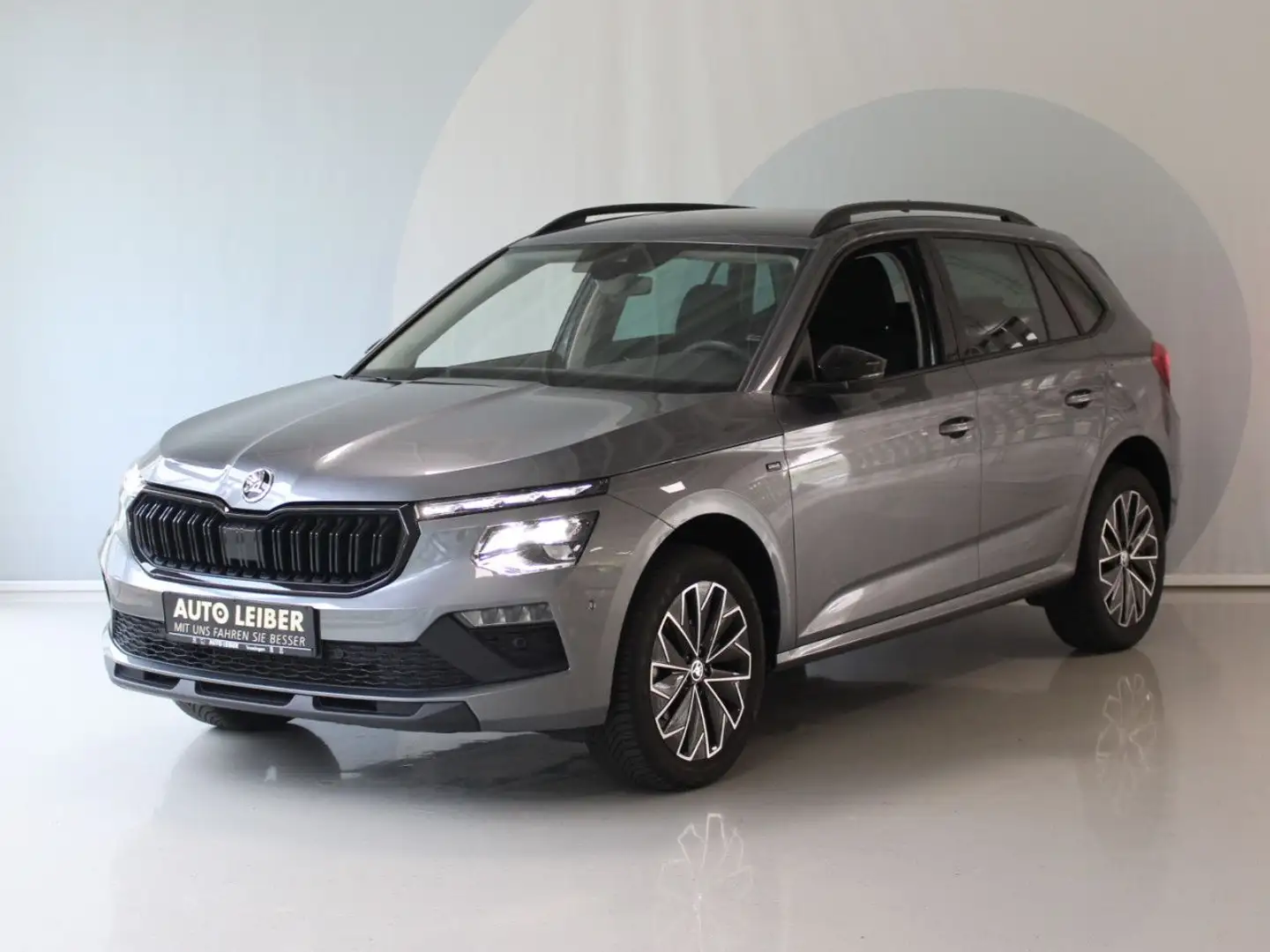 Skoda Kamiq 1.0 TSI DSG Selection AHK/ACC/Matrix/Cam LED Gris - 2