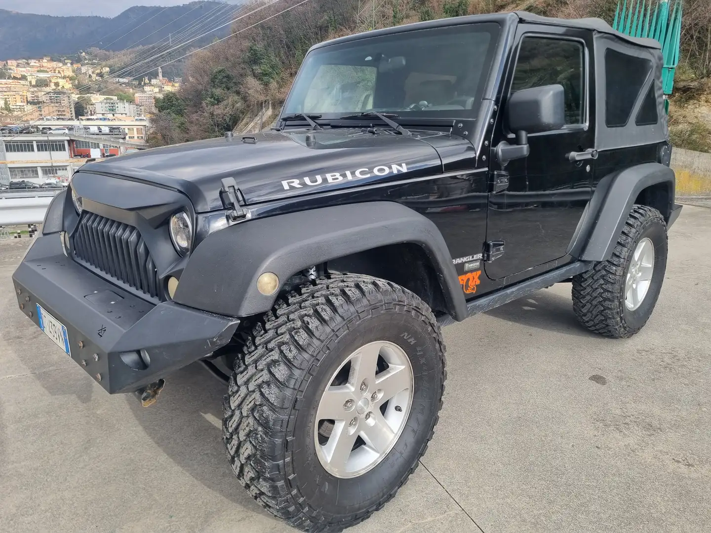 Jeep Wrangler Wrangler 3p 2.8 crd Rubicon aut omologato Negru - 1