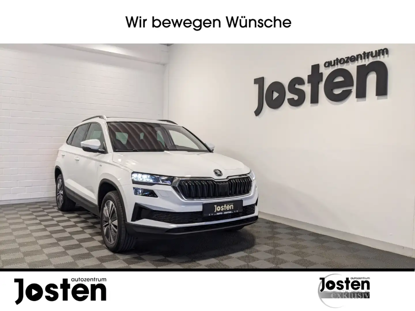 Skoda Karoq Tour 1.5 TSI DSG LED ACC CarPlay Varioflex Wit - 1