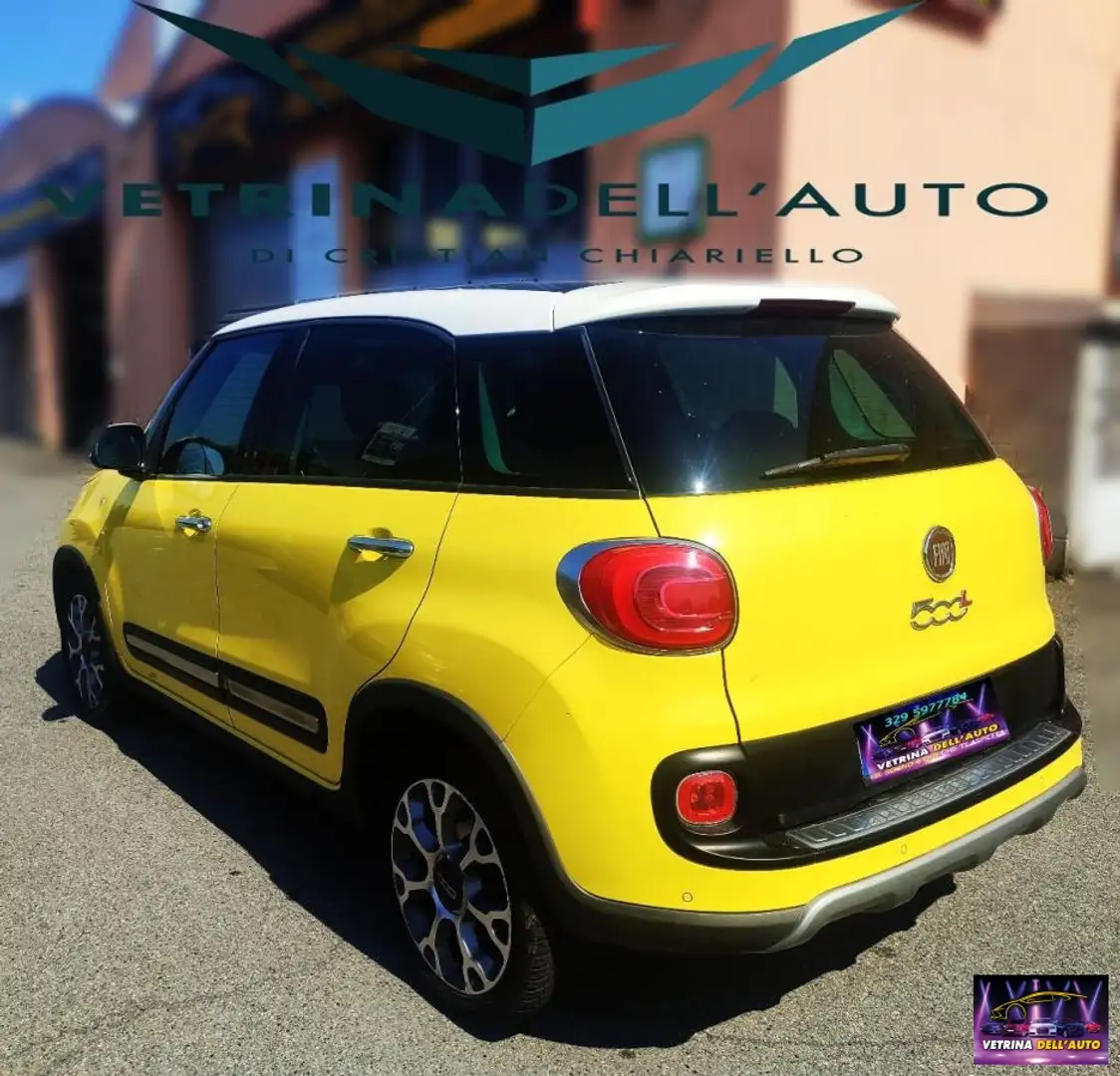 Fiat 500L 1.6 Multijet 120 CV Trekking Jaune - 2