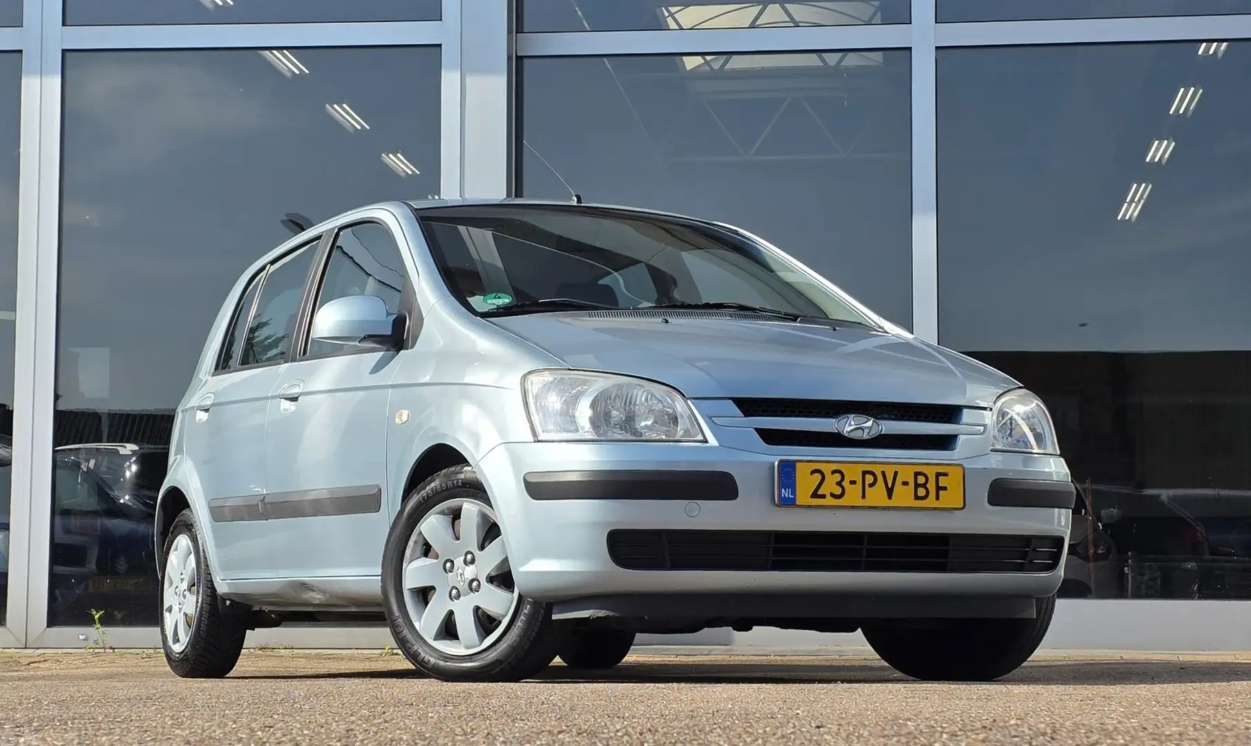 Hyundai Getz 1.3i Active Garantie Airco Elektrische Ramen Nieuw Bleu - 2