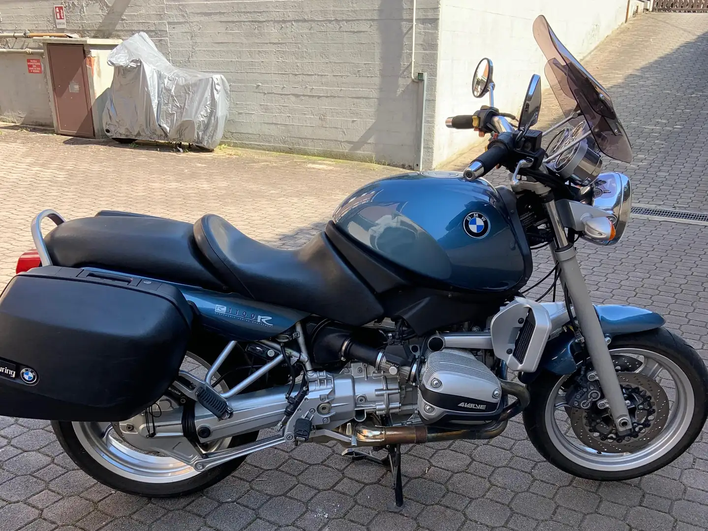 BMW R 1100 R Azul - 1