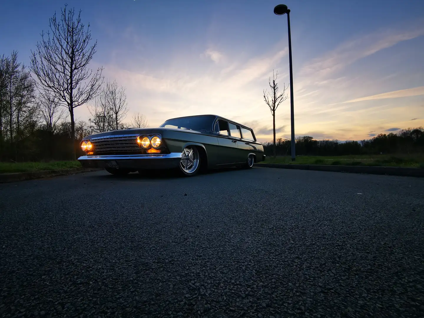 Chevrolet Impala Biscayne Zielony - 1