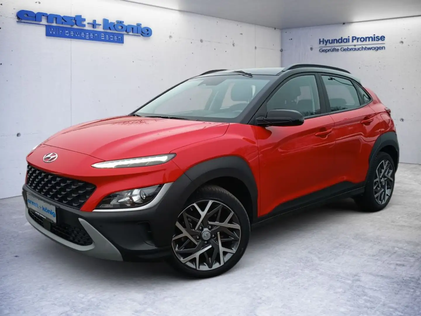 Hyundai KONA 1.6 GDI DCT Hybrid Trend *NAVI*ACC*TWA*KLIMA* Rot - 1