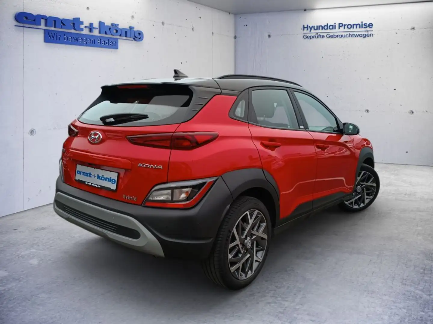 Hyundai KONA 1.6 GDI DCT Hybrid Trend *NAVI*ACC*TWA*KLIMA* Rot - 2