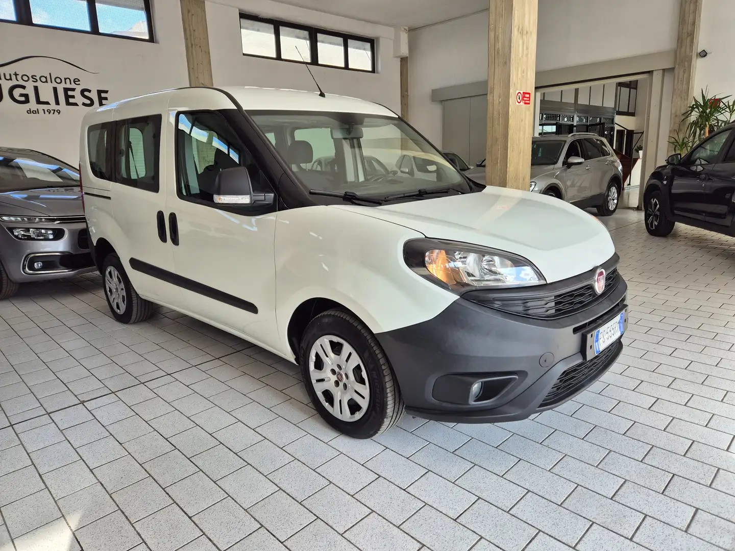 Fiat Doblo new COMBI 1.3 Mijet 16v 95CV (cat. N1) Euro6 Bianco - 1