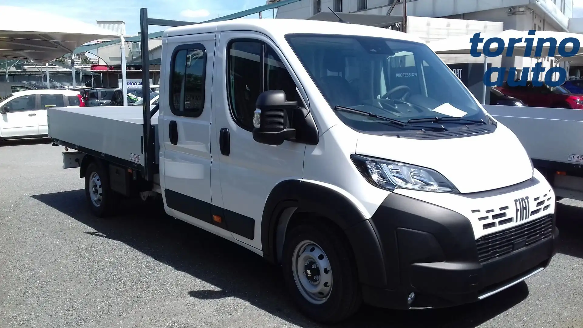 Fiat Ducato 35LH1 DOPPIA CABINA 7 POSTI 2.2MJET 140CV CASSONE Wit - 1