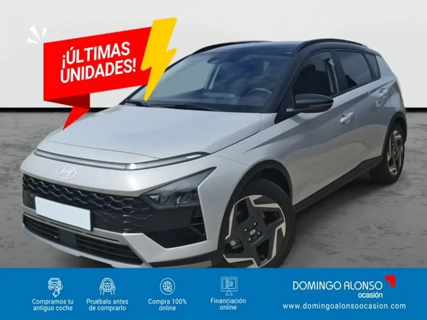Hyundai BAYON FL 1.0 T-GDi 73,6 kW (100 CV) Híbrido 48V MT6 2WD Gris - 1