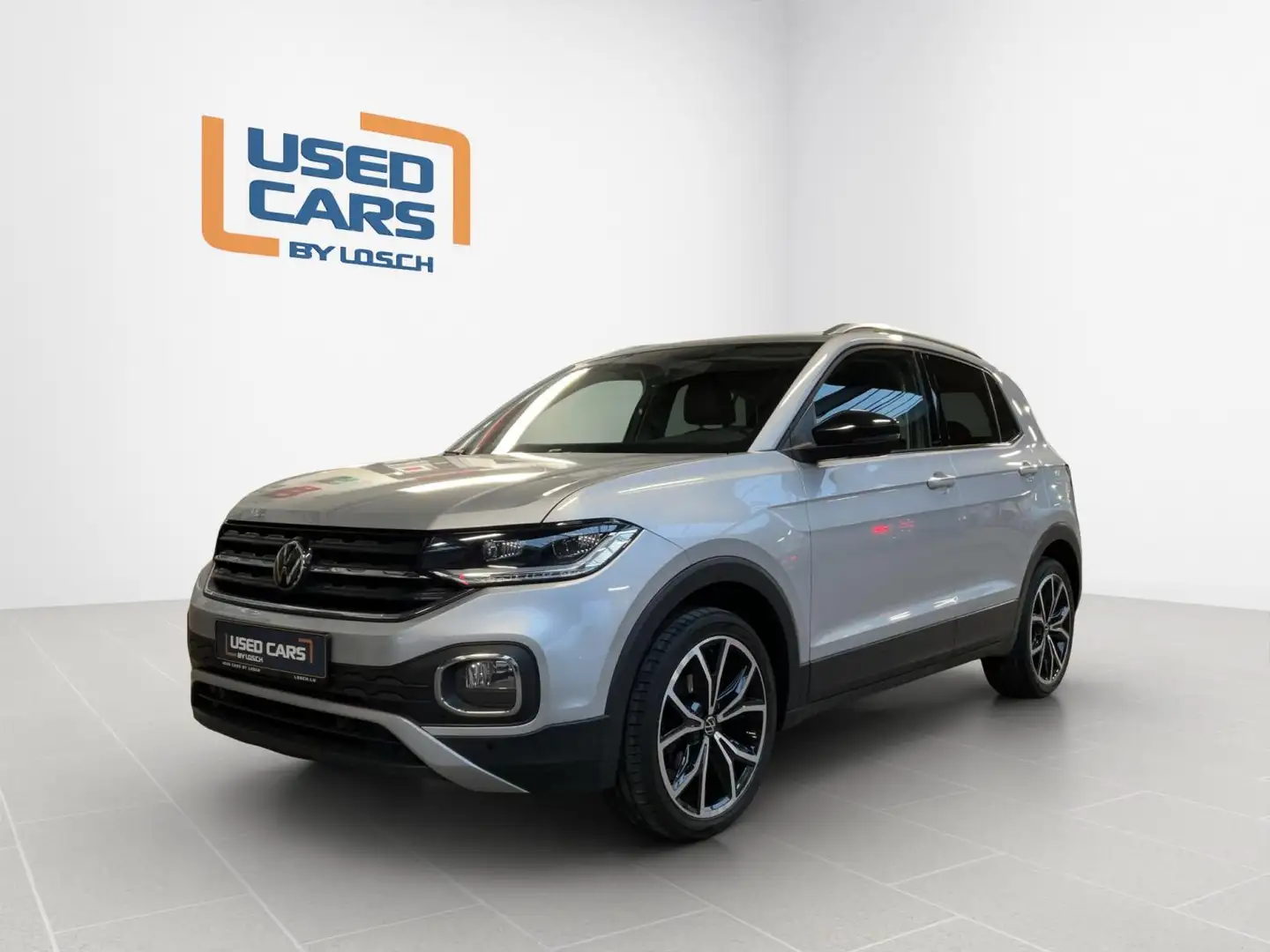 Volkswagen T-Cross Style+DSG+NAVI+RearView+AHK Argento - 1