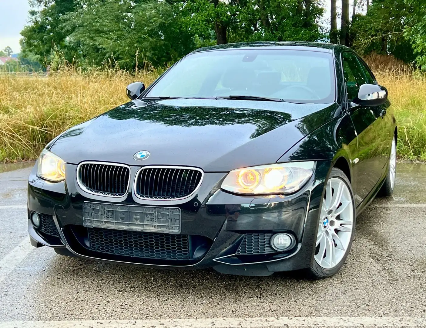 BMW 320 Baureihe 3 Coupe 320i/1-Hand/M-Paket/Leder/ Zwart - 2