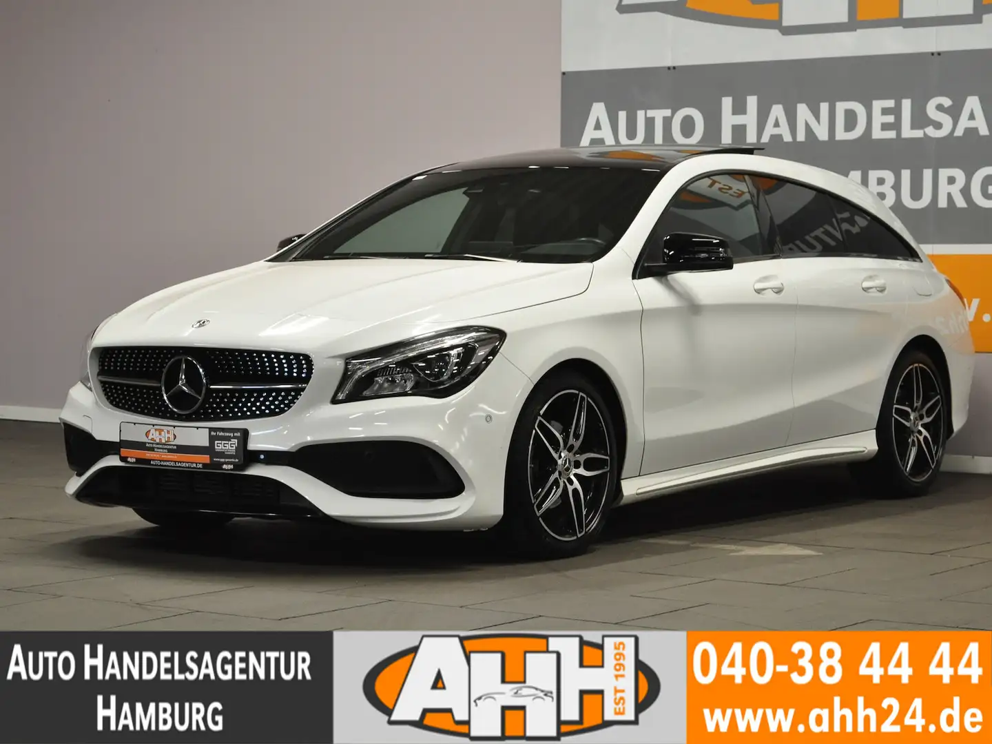 Mercedes-Benz CLA 200 AMG AUT|KAM|PAN|LED|NIGHT Weiß - 1