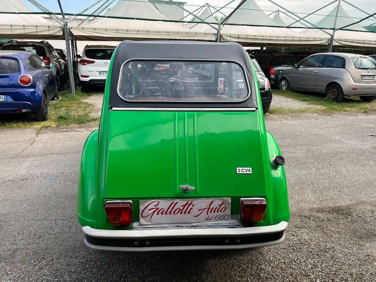 Citroen 2CV 435cc benzina 24cv - colore originale, foto 8
