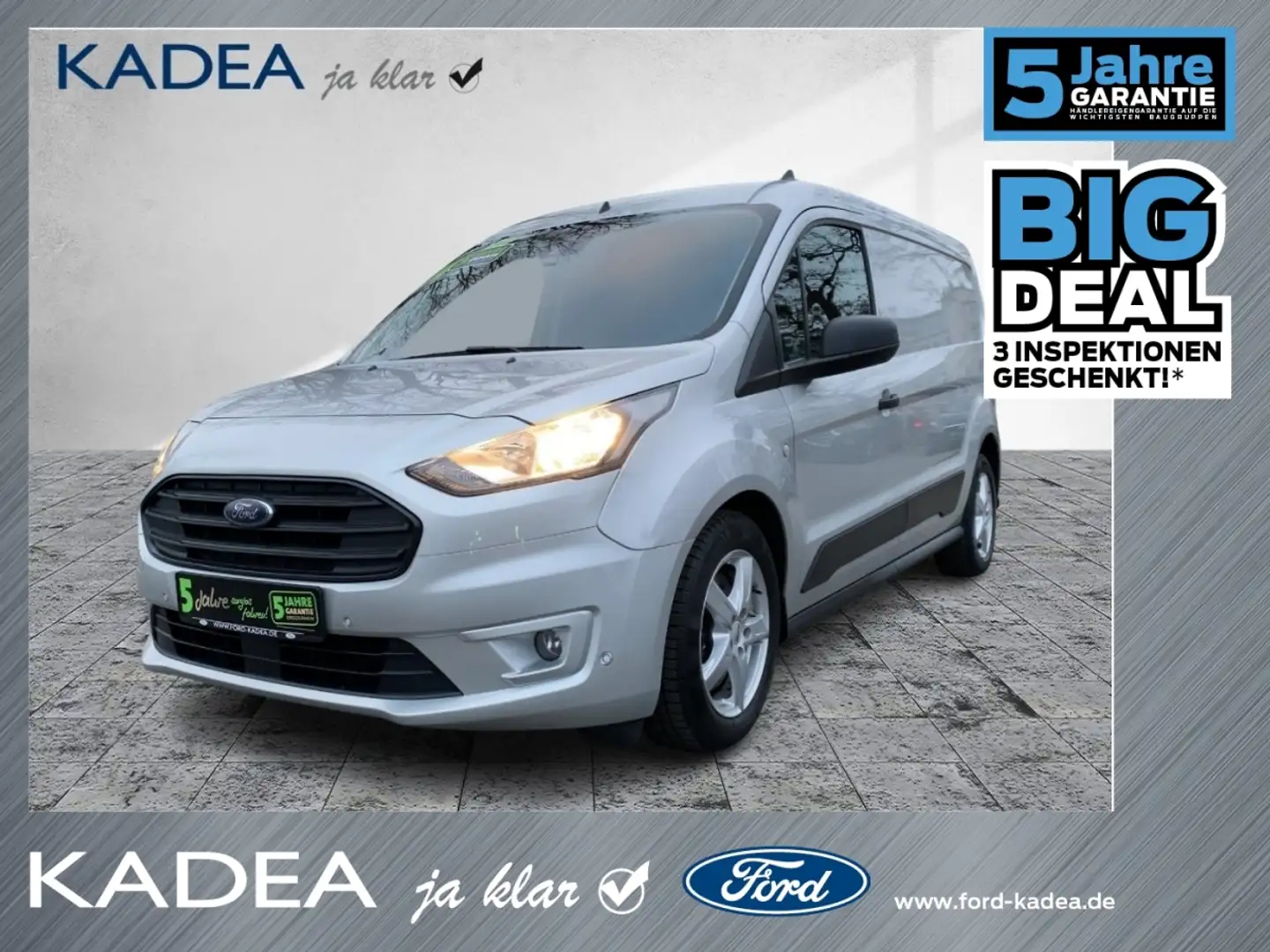 Ford Transit Connect Kasten 230 L2 Trend REGALAUSBAU Argent - 1