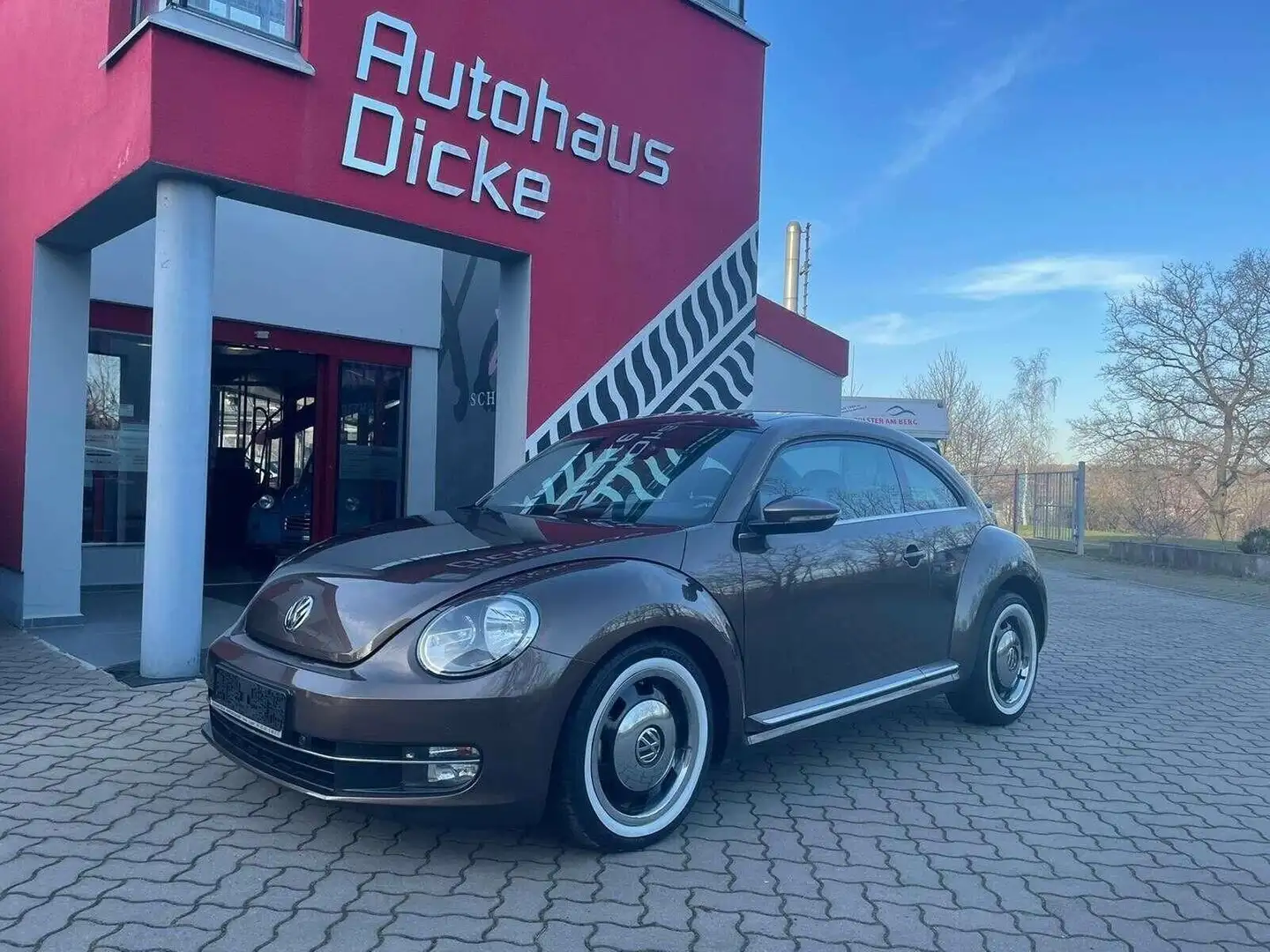 Volkswagen Beetle Panoramadach Sitzheizung Brun - 1