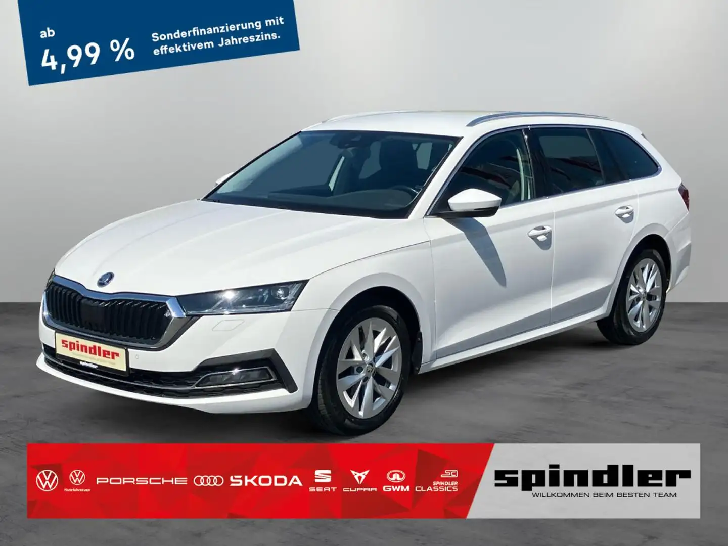 Skoda Octavia Combi First Edition 2.0 TDI DSG /LED,PDC Weiß - 1