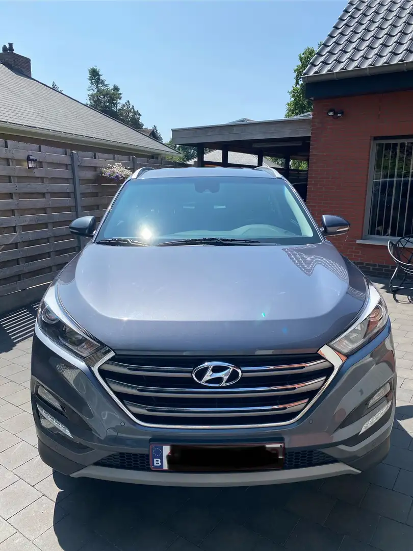Hyundai TUCSON Premium model! 1ste eigenaar,  goed onderhouden! Grijs - 1