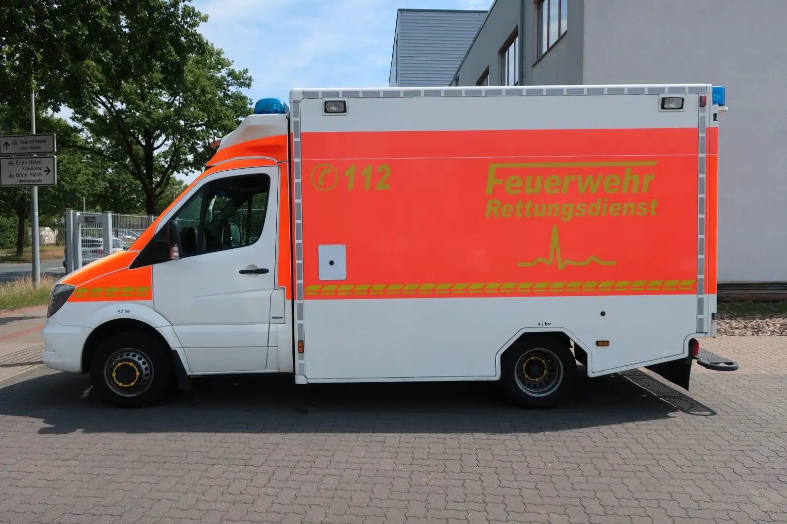 Mercedes-Benz Sprinter II 516 CDI/RTW/KTW/Klima/Automatik Белый - 2