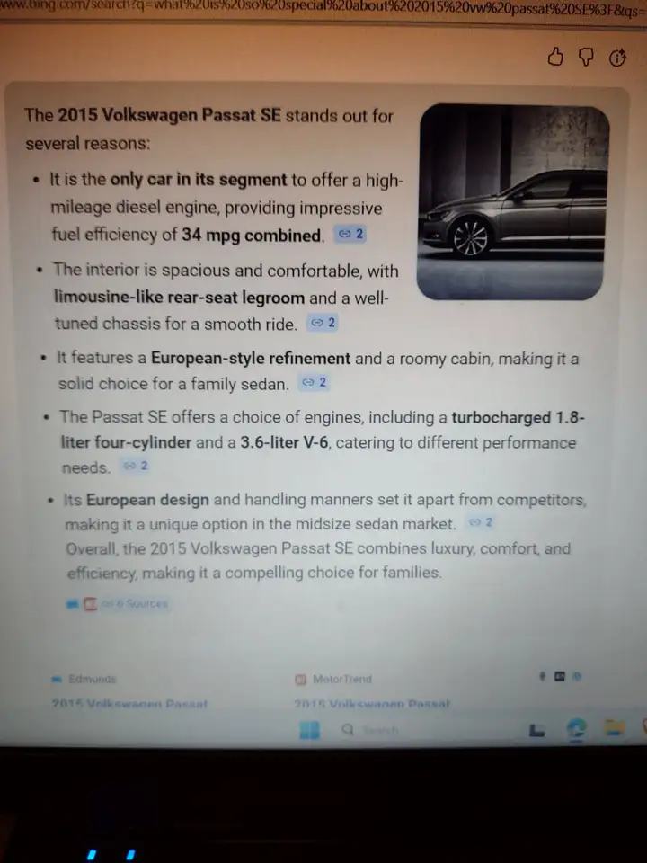 Volkswagen Passat снимка Volkswagen Passat