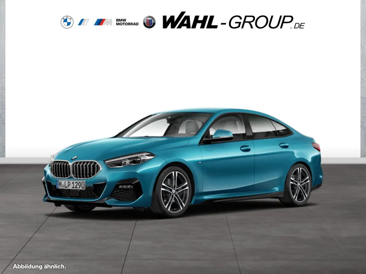 BMW 218 i Gran Coupé M Sport DAB WLAN Tempomat Shz Blau - 1