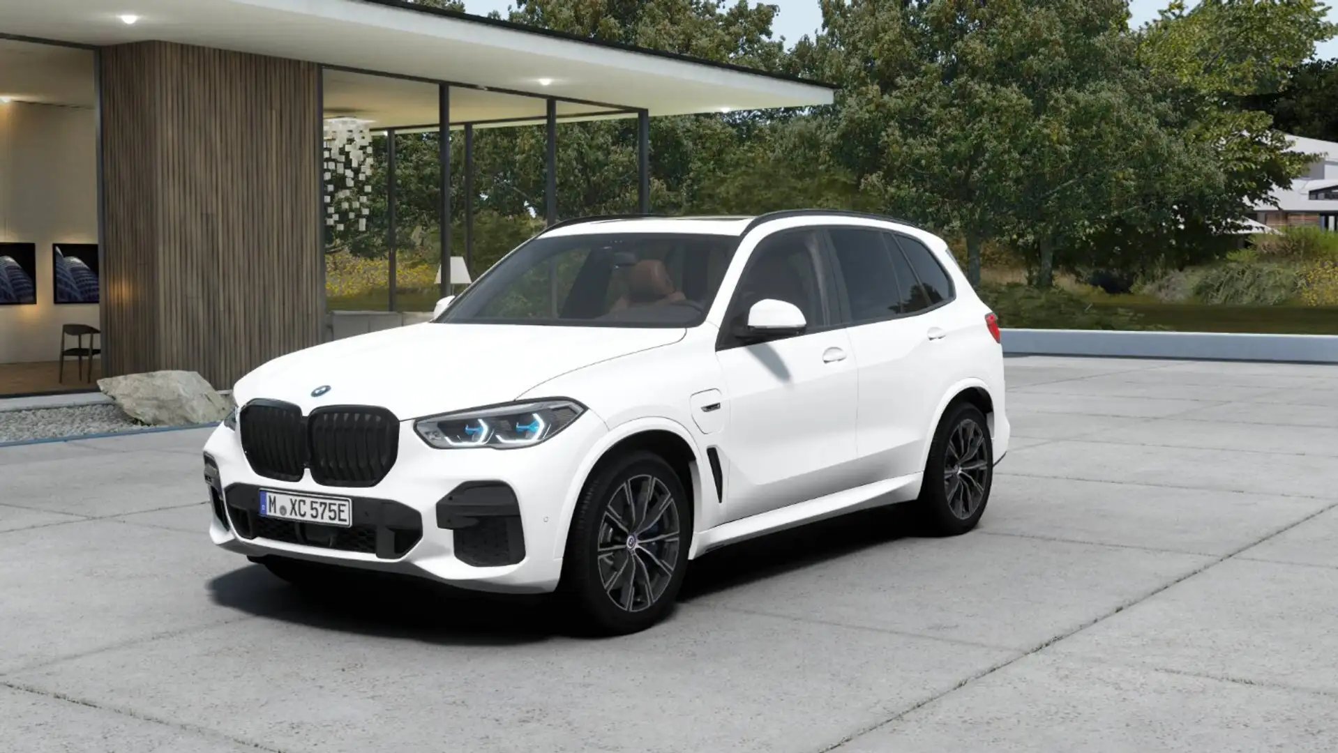BMW X5 xDrive 45e ///M-Sport ACC Laser Luftfed. 360° Weiß - 1