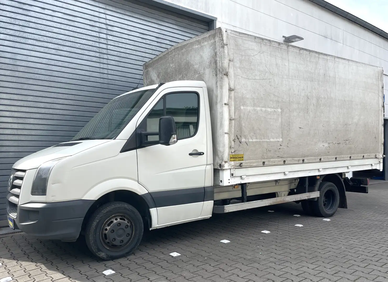 Volkswagen Crafter Pritsche + Plane 5t. Lang L3 Klima Gris - 1