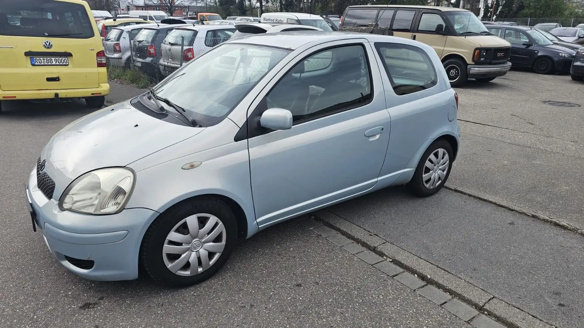 Toyota Yaris 1.0 KLIMA*EFH*SERVO Blau - 1